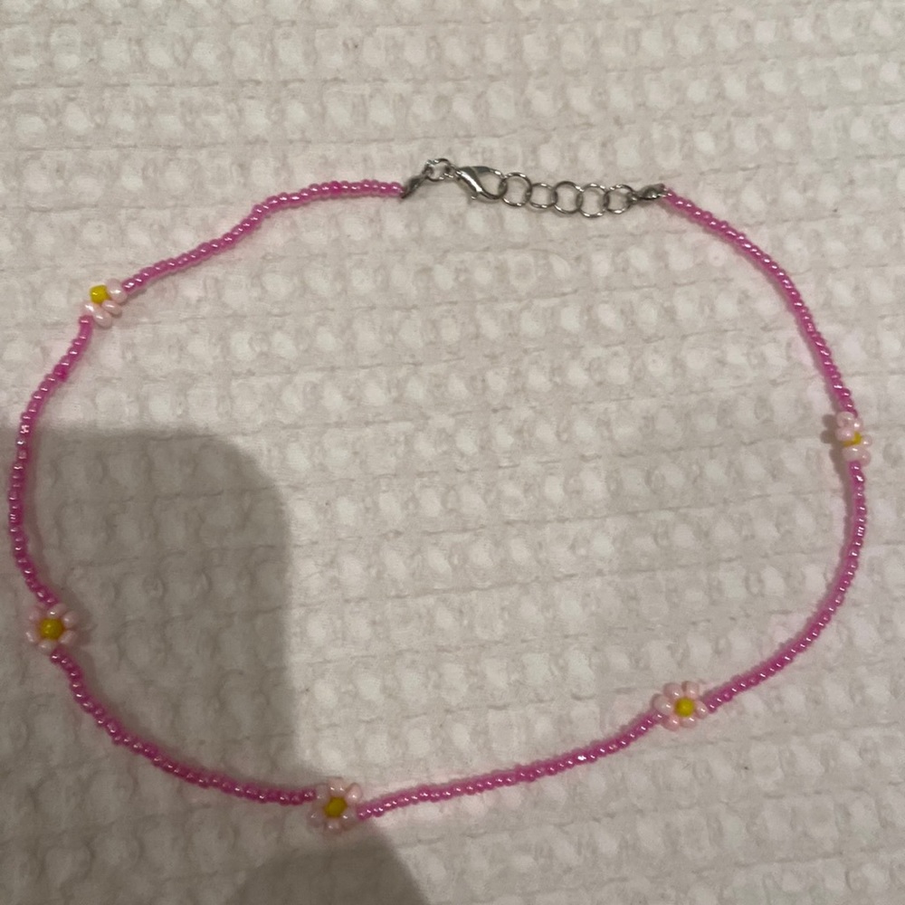Handmade beaded necklace